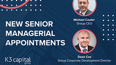 New senior managerial appointments at K3 Capital Group